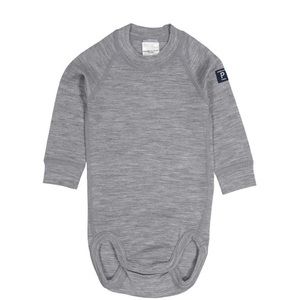 Polarn O. Pyret Merino wool body suit 1-2yrs